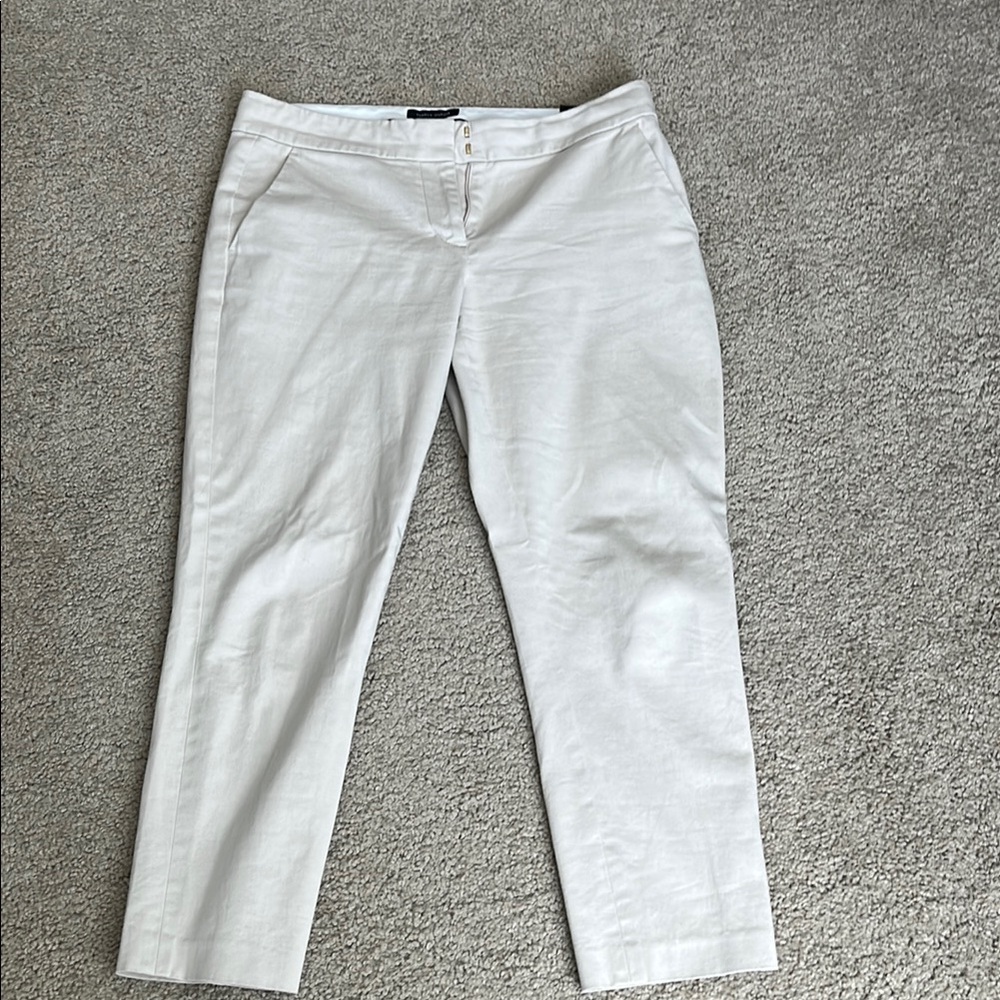Tommy Hilfiger Light cream khaki pants.